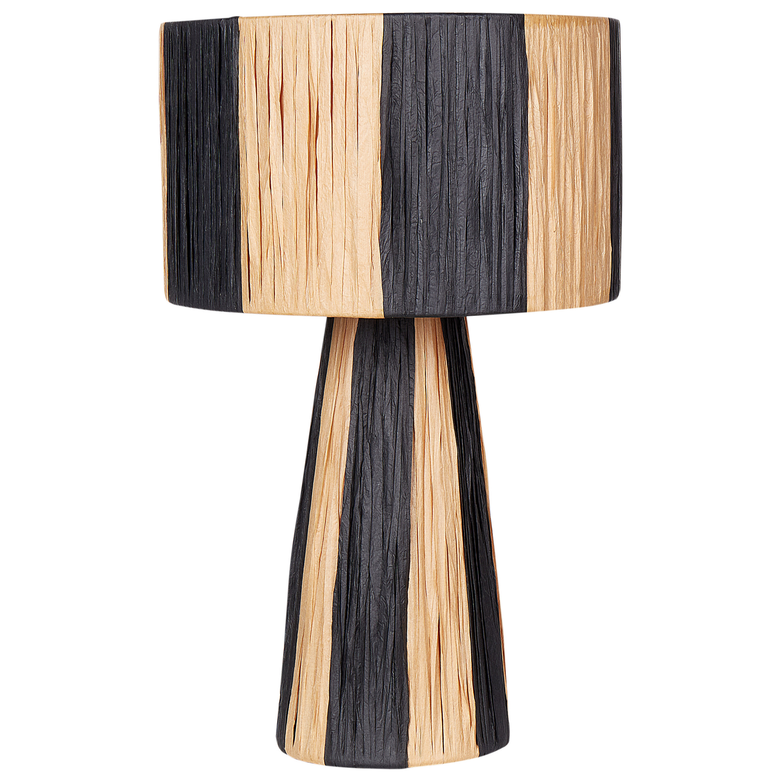 Bordslampa WELMEL Korg Brun/ Svart
