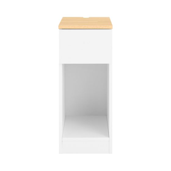 SoBuy Sidobord Förvaringsbord Soffbord Cafébord FBT111-II-WN