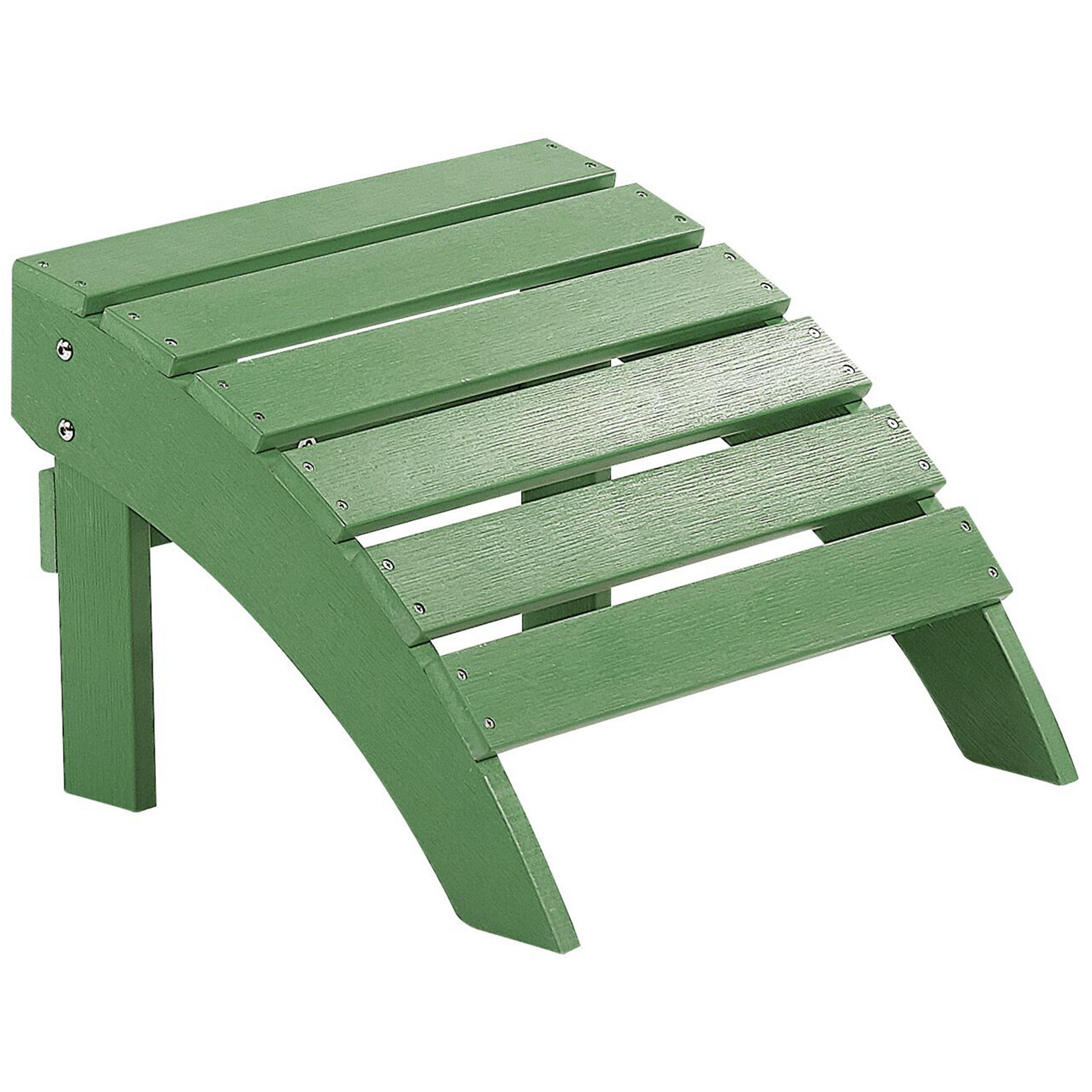 Trädgårdsfotpall ADIRONDACK Grön