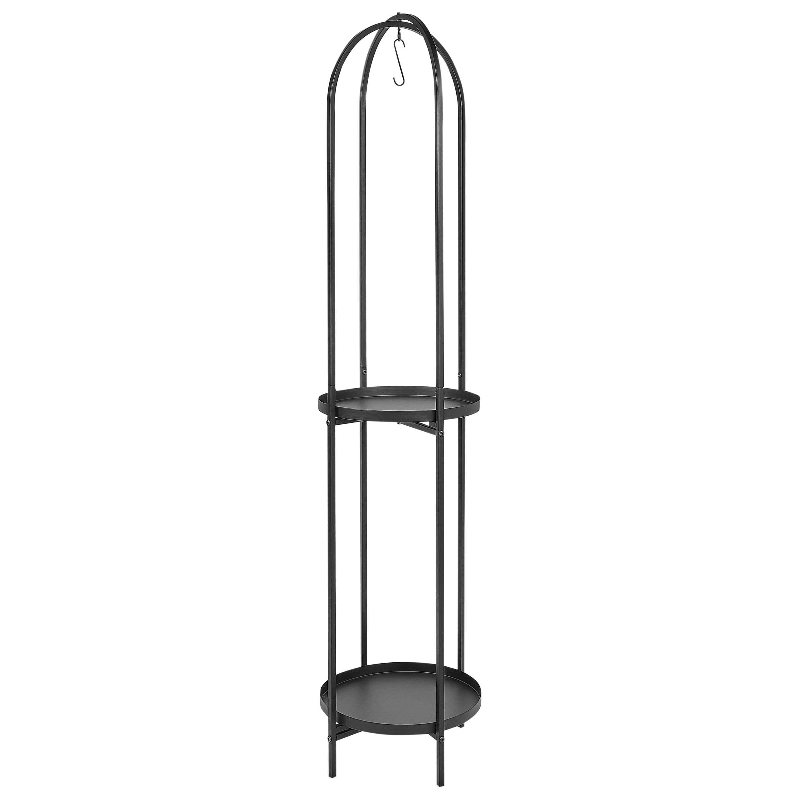 Växtställ TAMARIX 35 cm Metall Svart