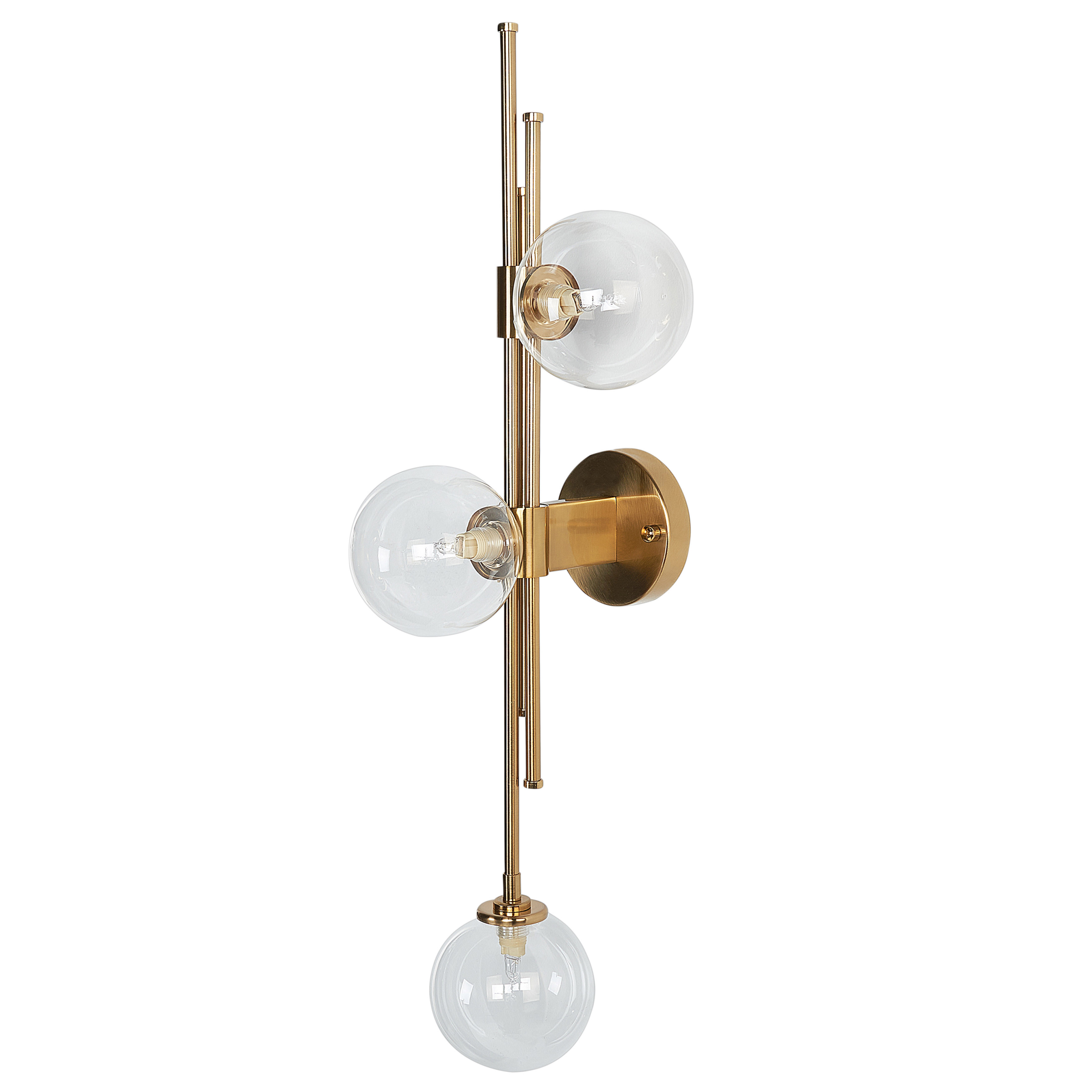 Vägglampa TULIJA Metall Guld