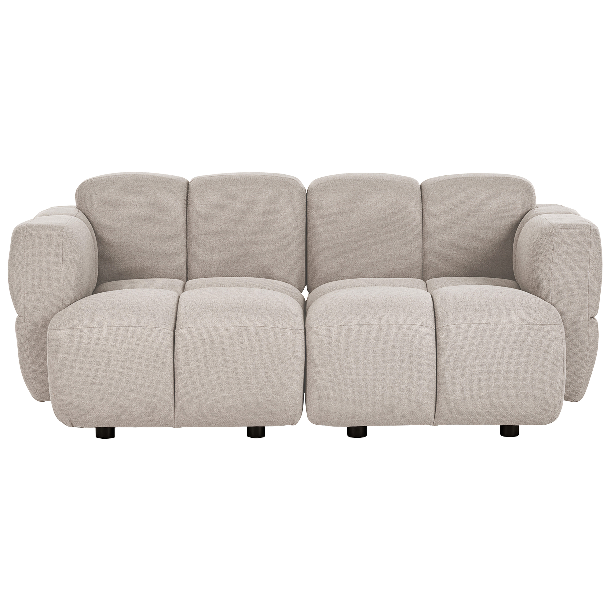 Modulsoffa 2-sits MAKSABERG Beige