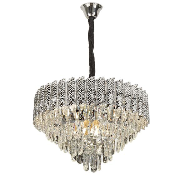 TOOLIGHT hängande taklampa G055-CP 50CM Krom 78x47x33cm