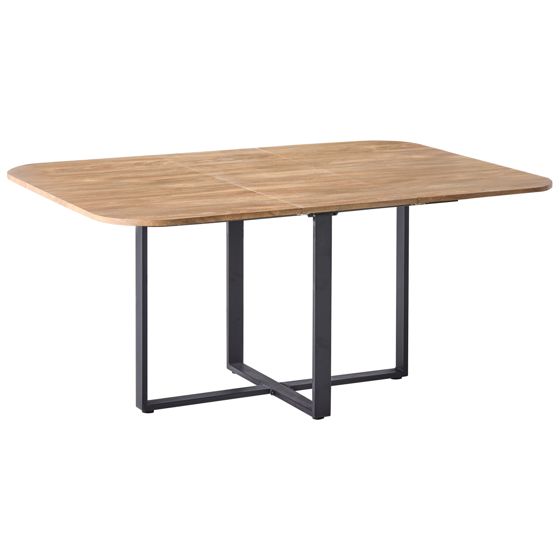 Förlängningsbart matbord COOPER Brun 120/160 cm 120 cm