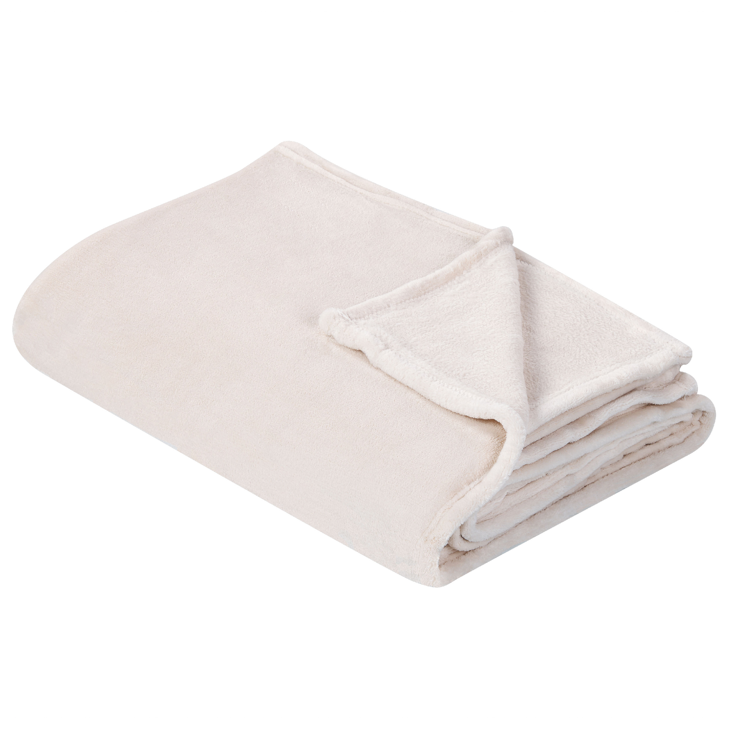 Pläd BAYBURT 200 x 220 cm Off-White