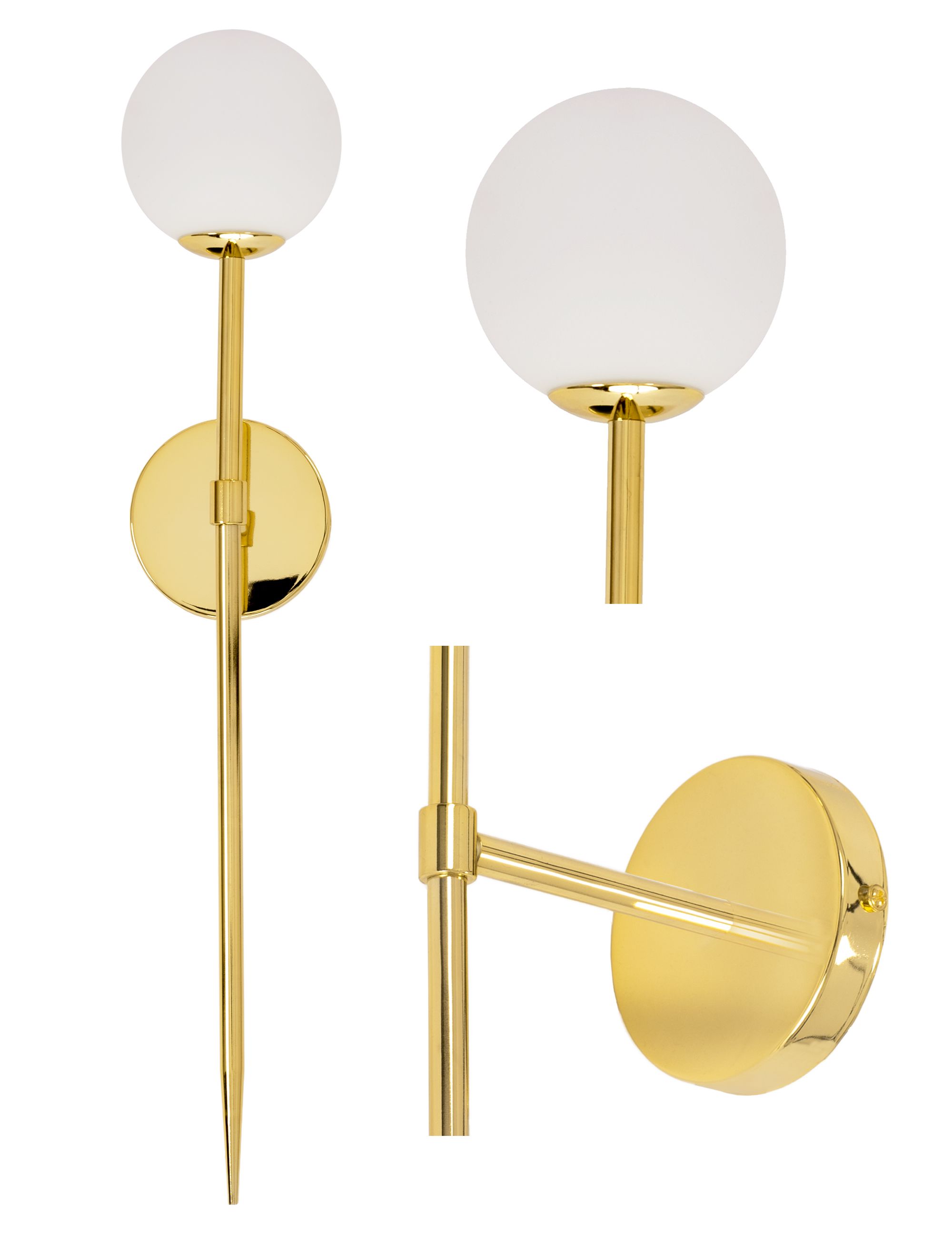 TOOLIGHT vägglampa APP580-1W 120CM Guld 75x10x62cm