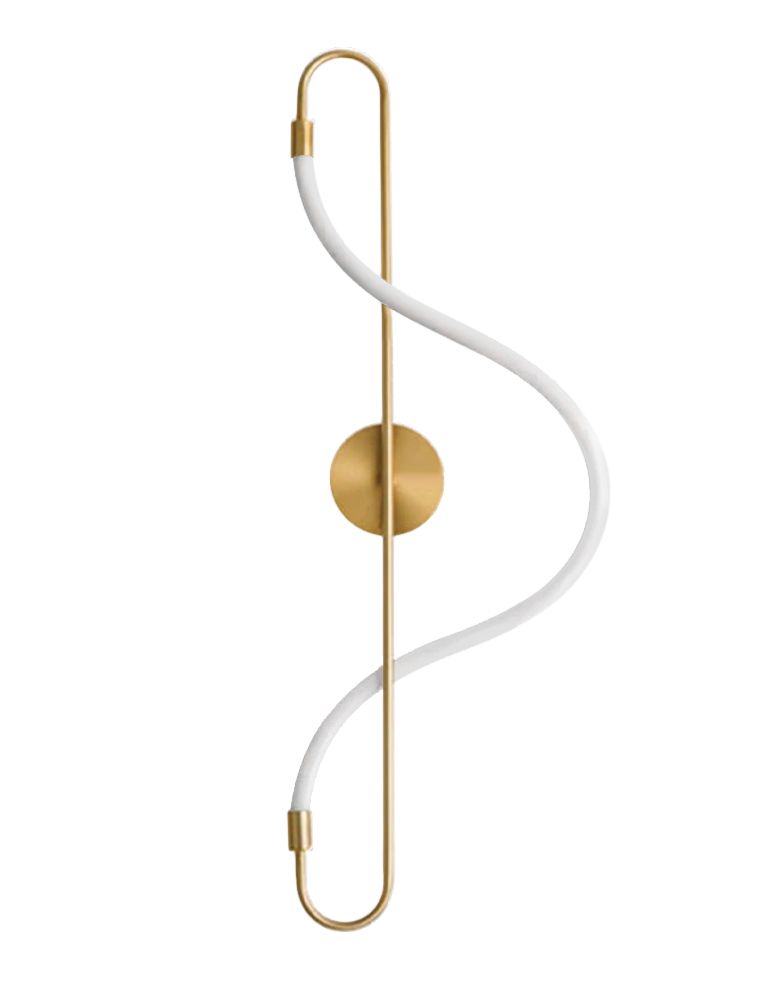 TOOLIGHT vägglampa LED APP858-W LONG Guld 78x30x78cm
