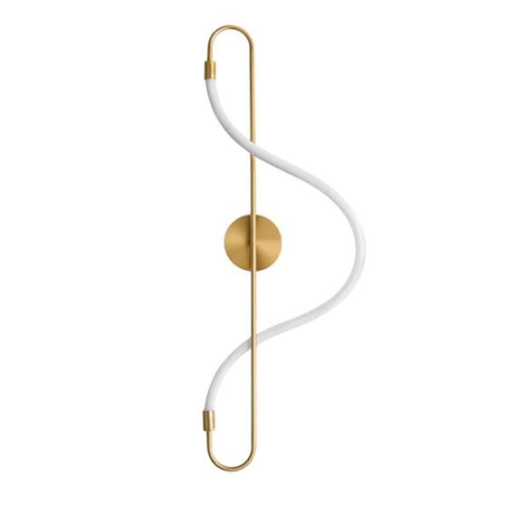 TOOLIGHT vägglampa LED APP858-W LONG Guld 78x30x78cm