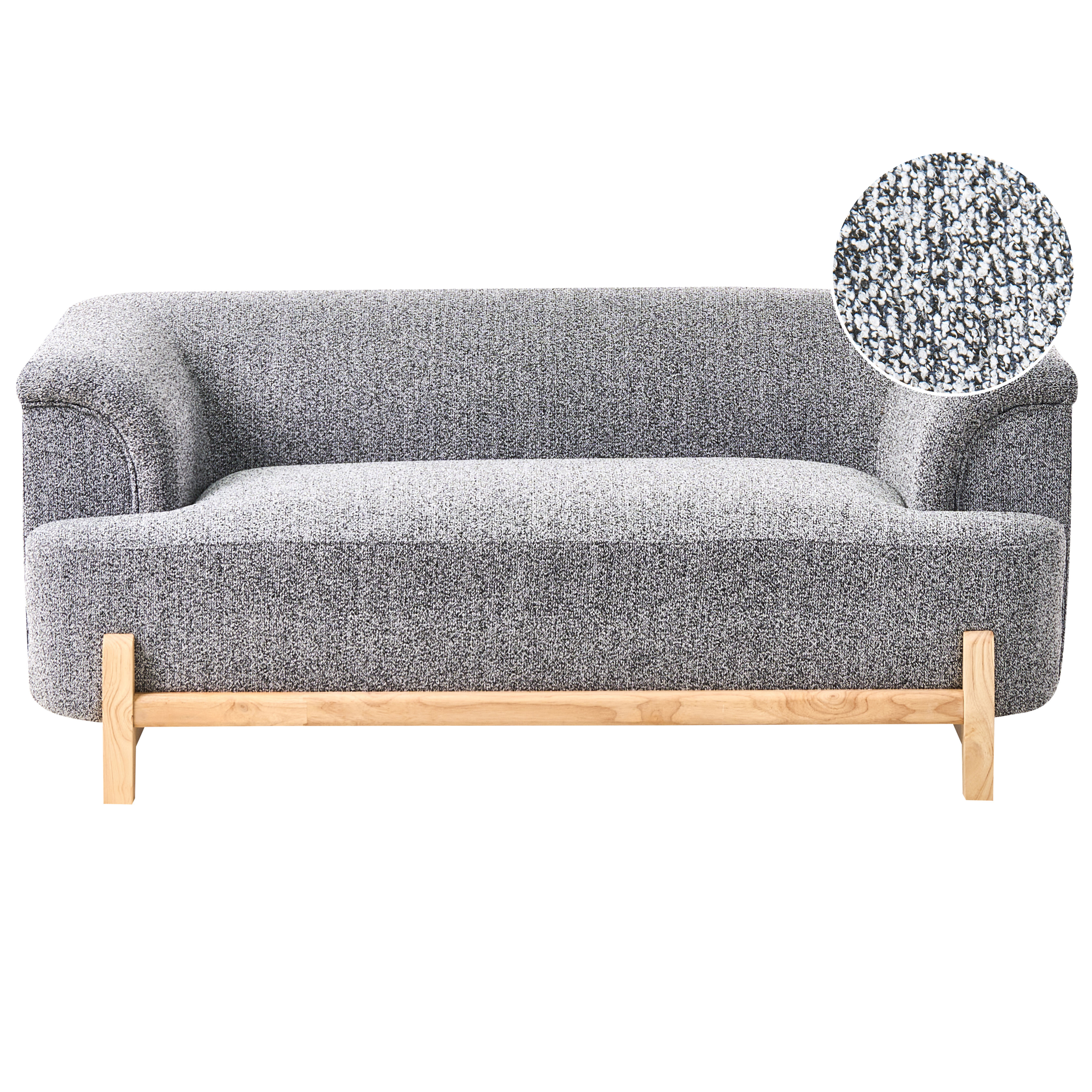 Soffa 2-sits ALNOR Mörkgrå
