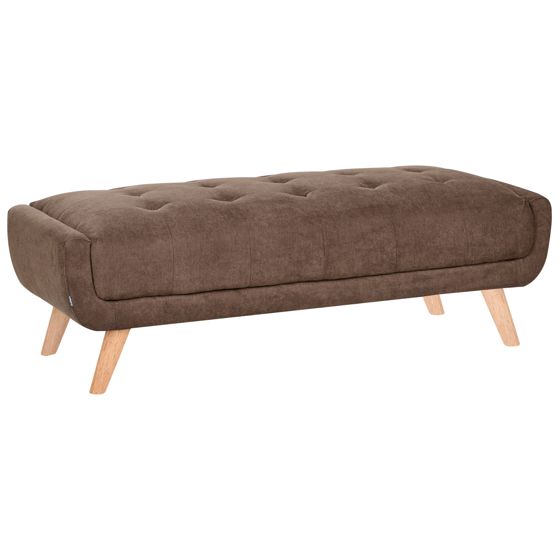 Fotpall HABO Mörkbrun