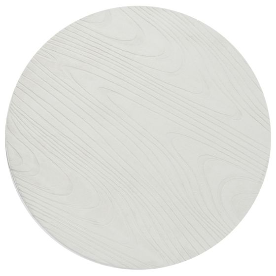 Fuskpälsmatta ONTAKE Off-White ø 160 cm