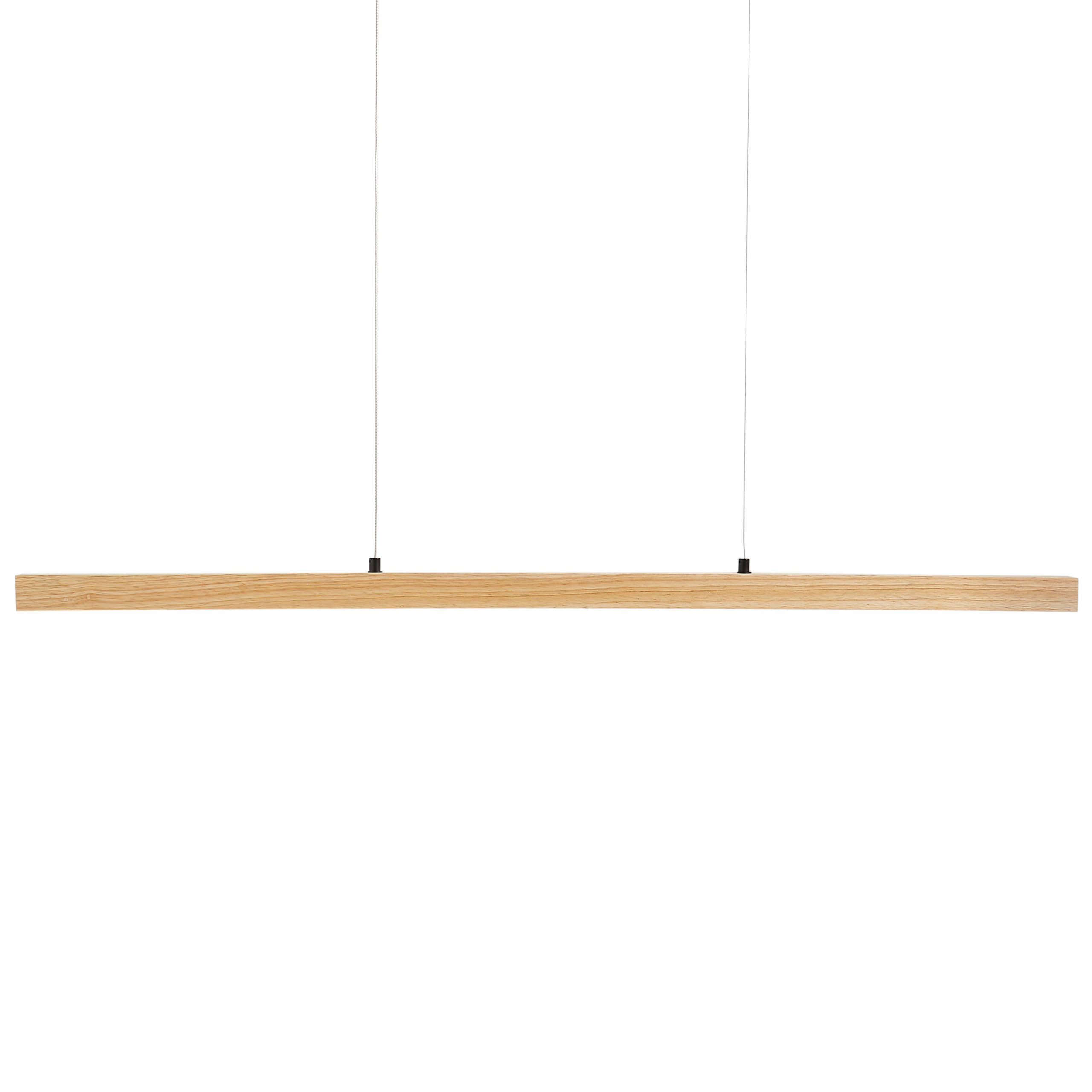 LED-pendellampa STEWARTS med fjärrkontroll med dimmer Ek Ljusbrun