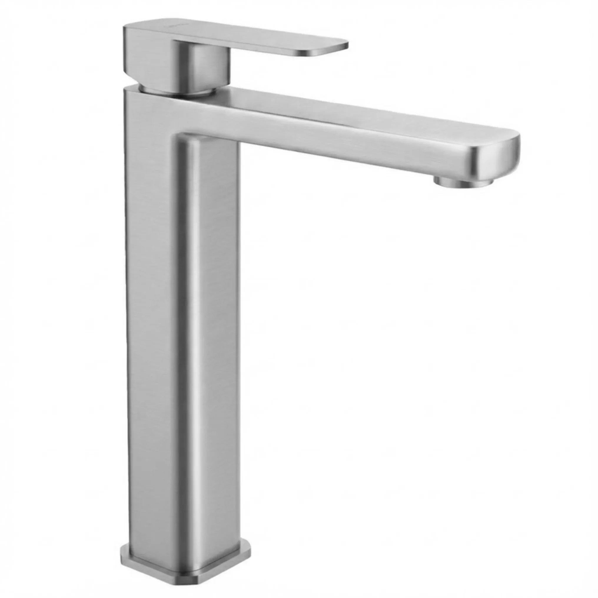 REA Tvättställsblandare Arlo Hög Borstad Nickel, 15,8x4x29,5cm