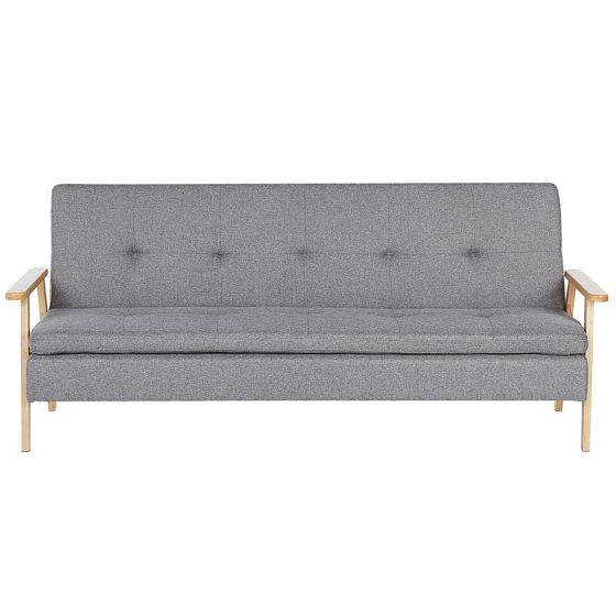 Bäddsoffa 3-sits TJORN Ljusgrå