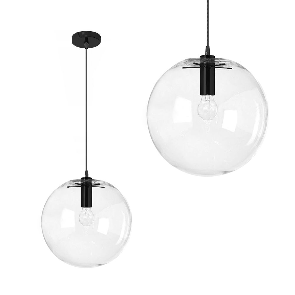 TOOLIGHT hängande taklampa APP307-1CP LASSI 25CM Svart 25x25x25cm