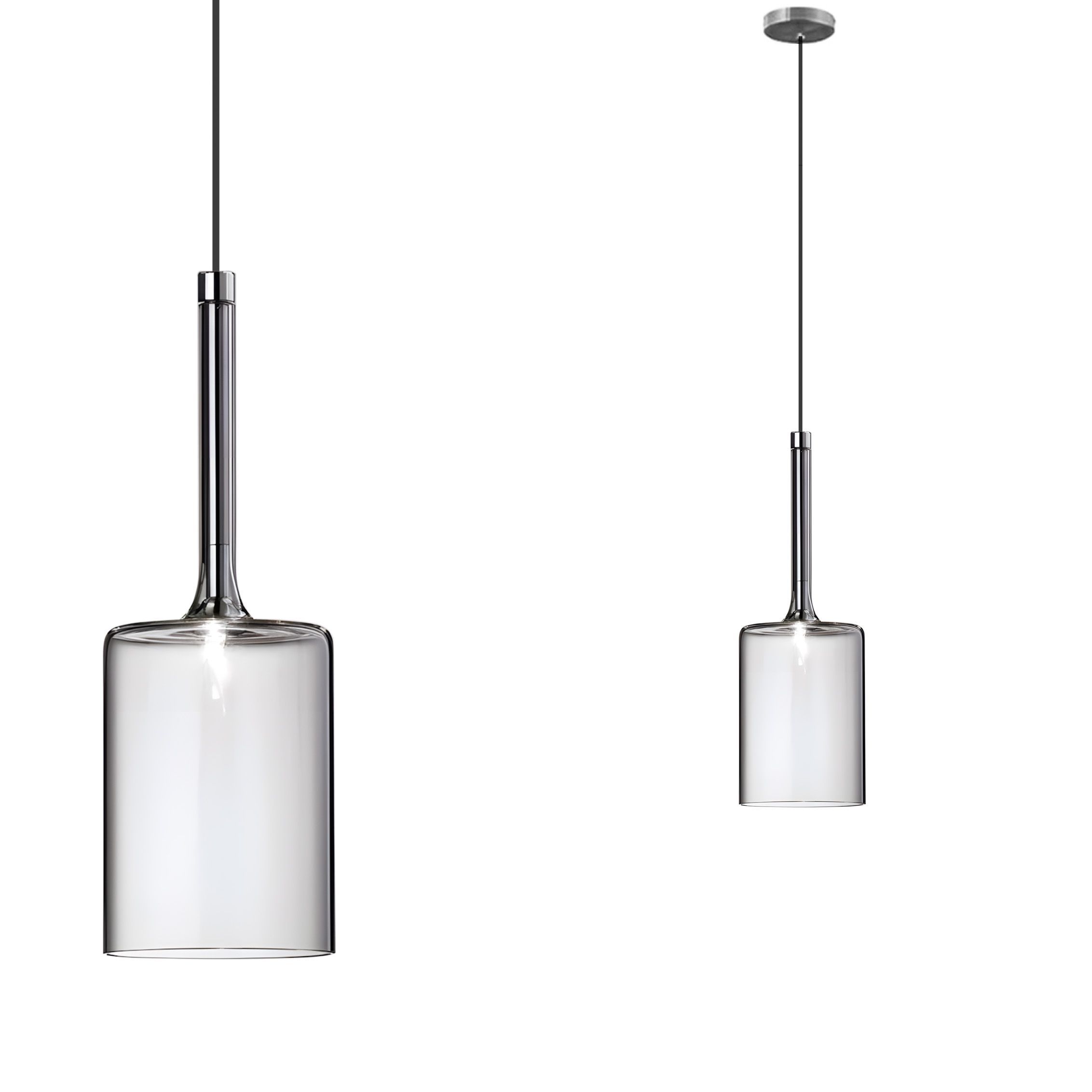 TOOLIGHT hängande taklampa APP1703-1CP C Grå 14x8x33,5cm