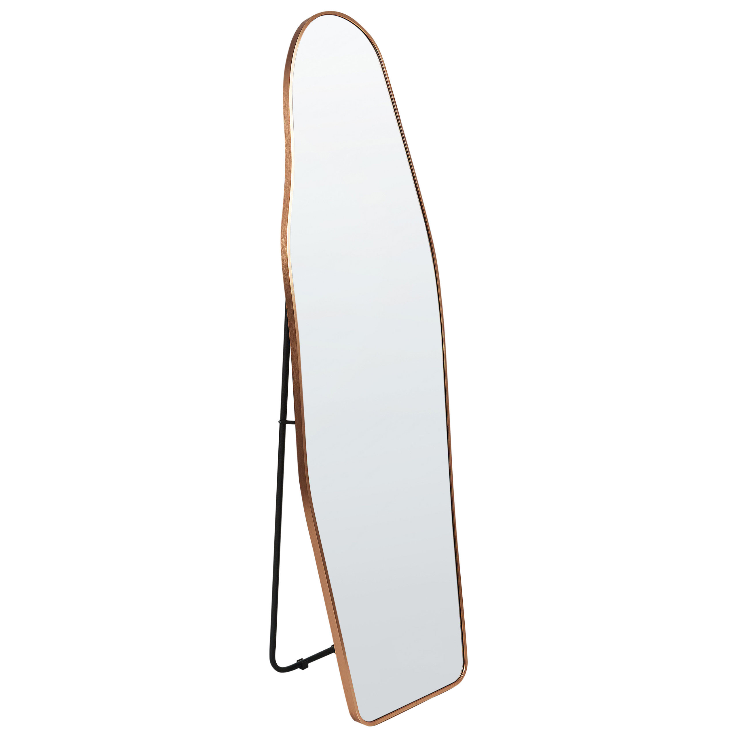 Golvspegel LARCHE 160 cm Metall Guld