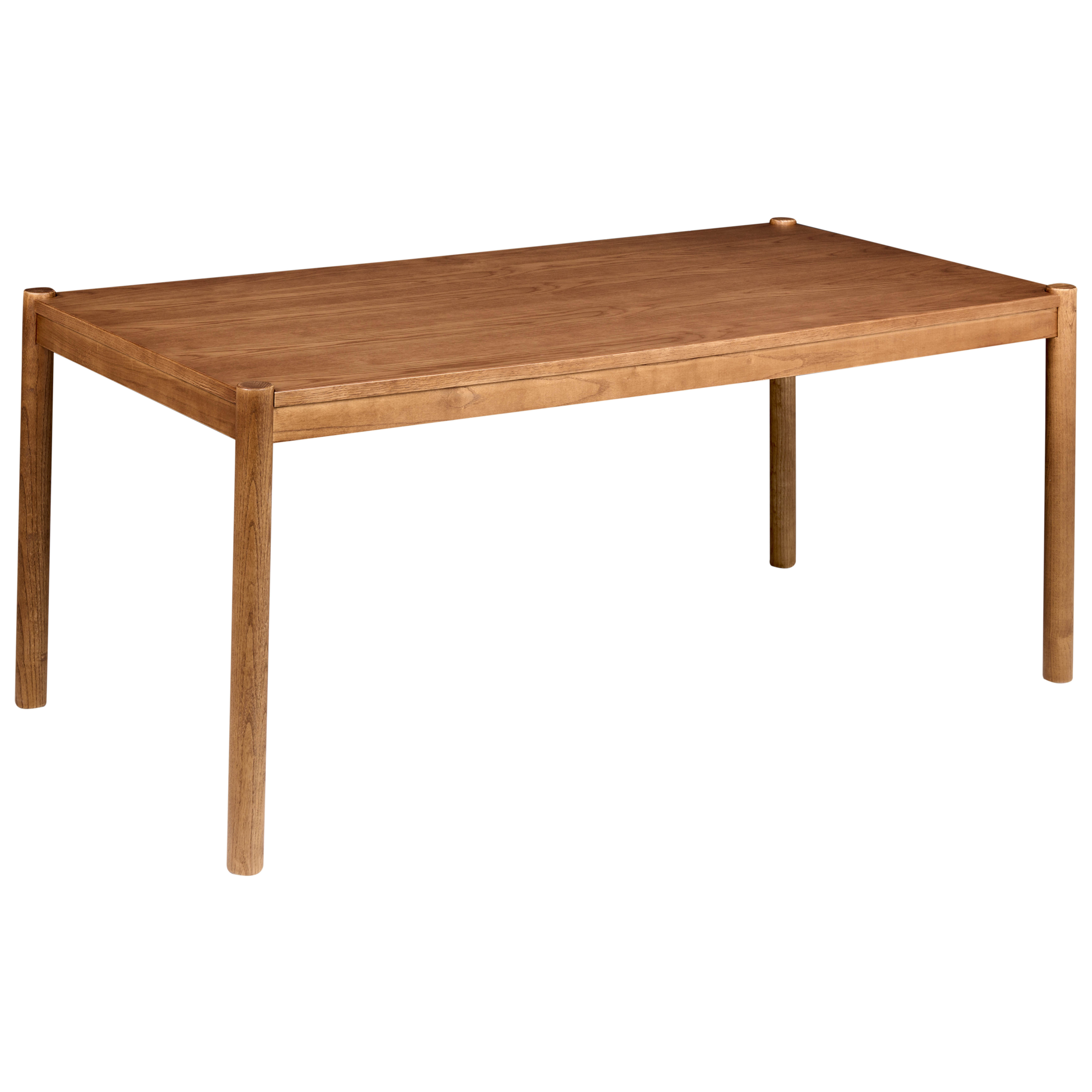Matbord FONDIS Mörkt ekträ 180 cm 90 cm