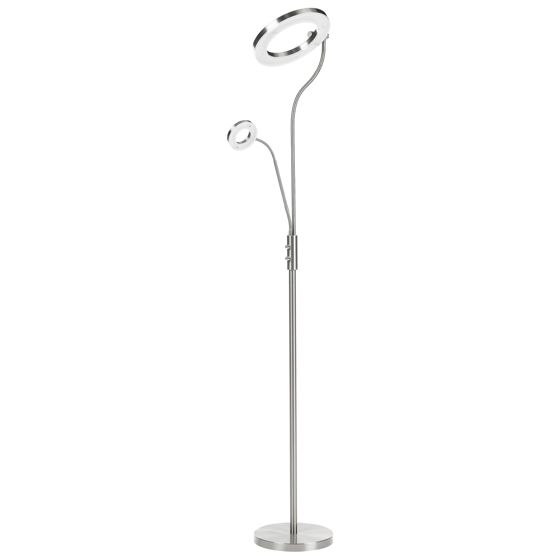 LED-golvlampa AFTON Metall Silver