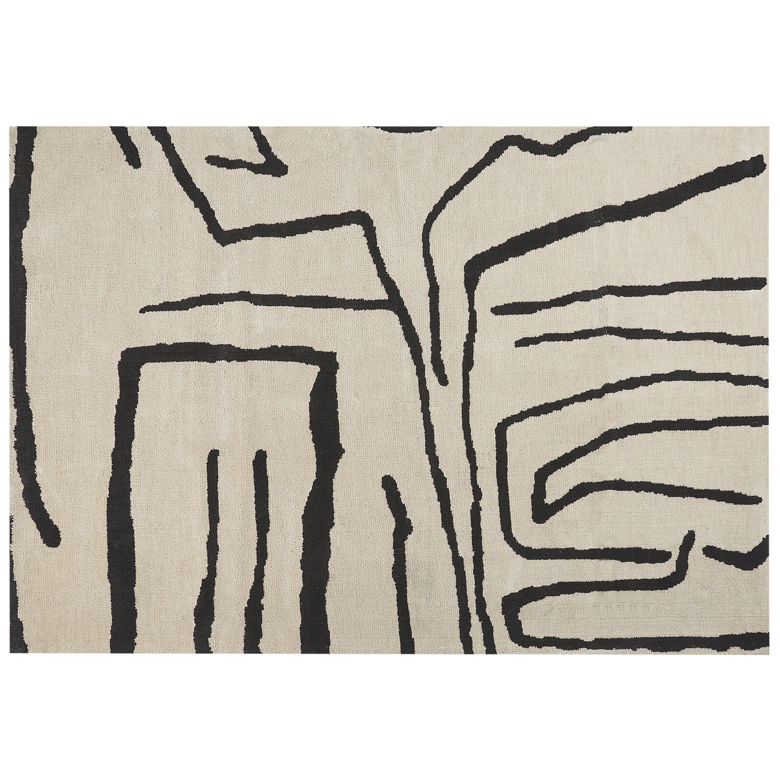 Matta KOLPUR Ljusbeige 160 x 230 cm