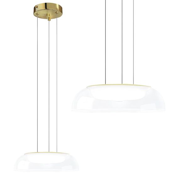 TOOLIGHT hängande taklampa APP1691-1PC LED Guld 8x8x28cm