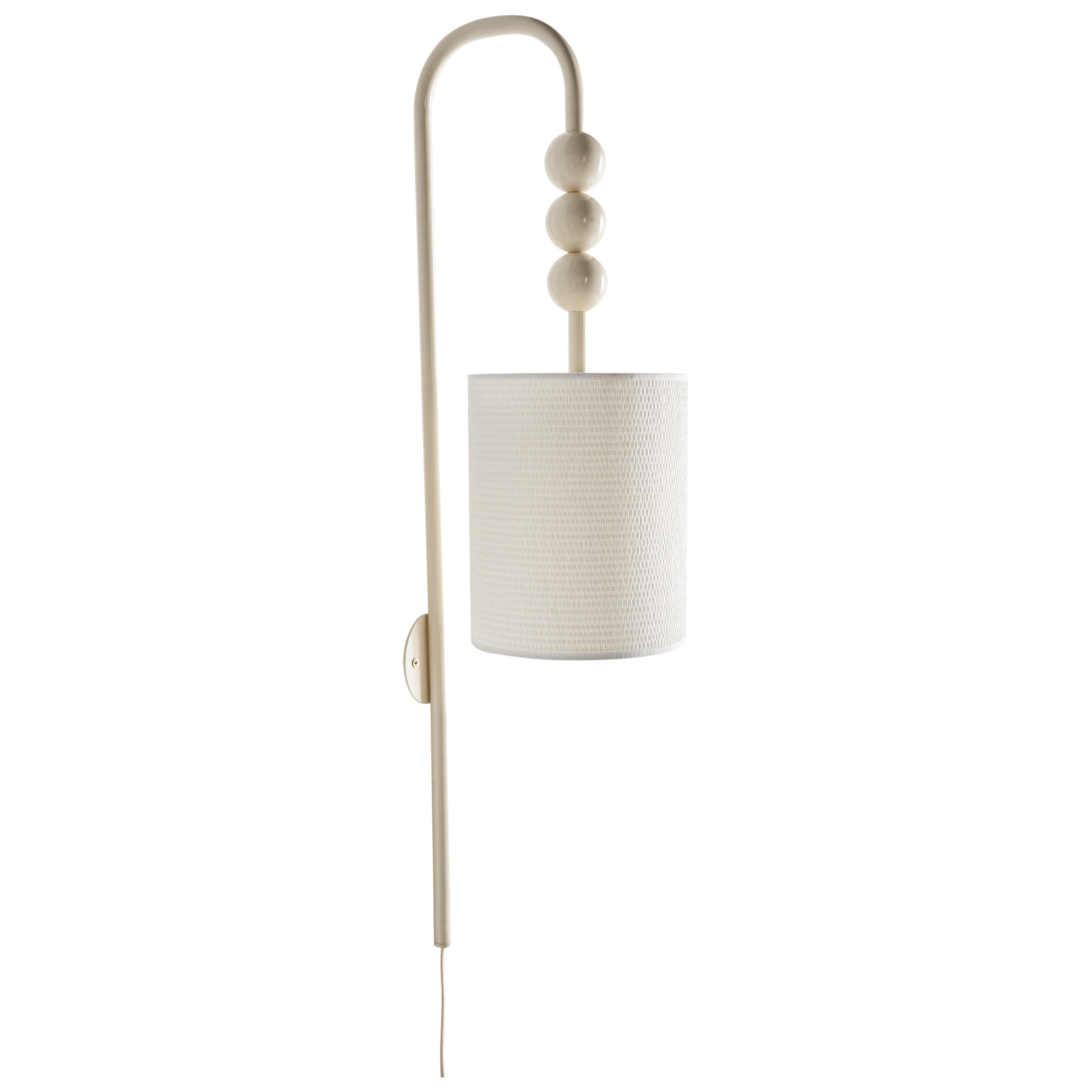 Vägglampa LOKY Metall Beige