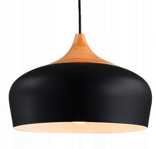 TOOLIGHT hängande taklampa APP181-1CP BARI Svart 35x35x29cm