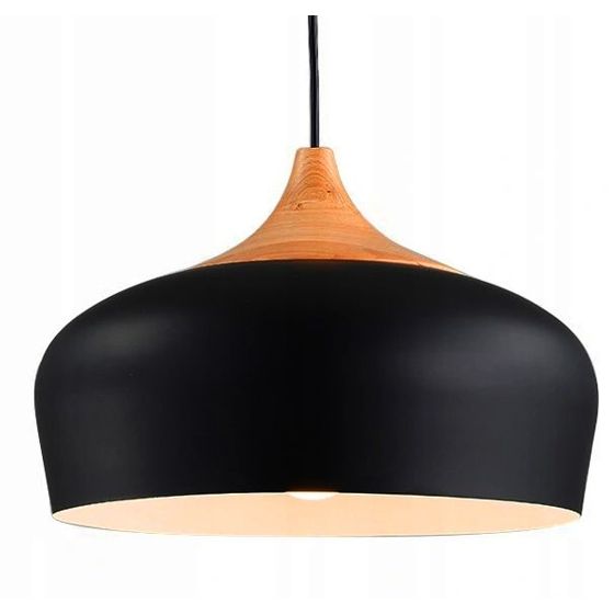 TOOLIGHT hängande taklampa APP181-1CP BARI Svart 35x35x29cm