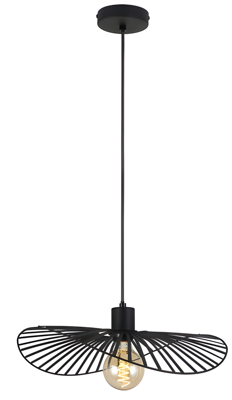 TOOLIGHT hängande taklampa APP1840-1CP Svart 41x41x10cm