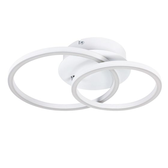 NETTLIFE LED - taklampa, vit metall