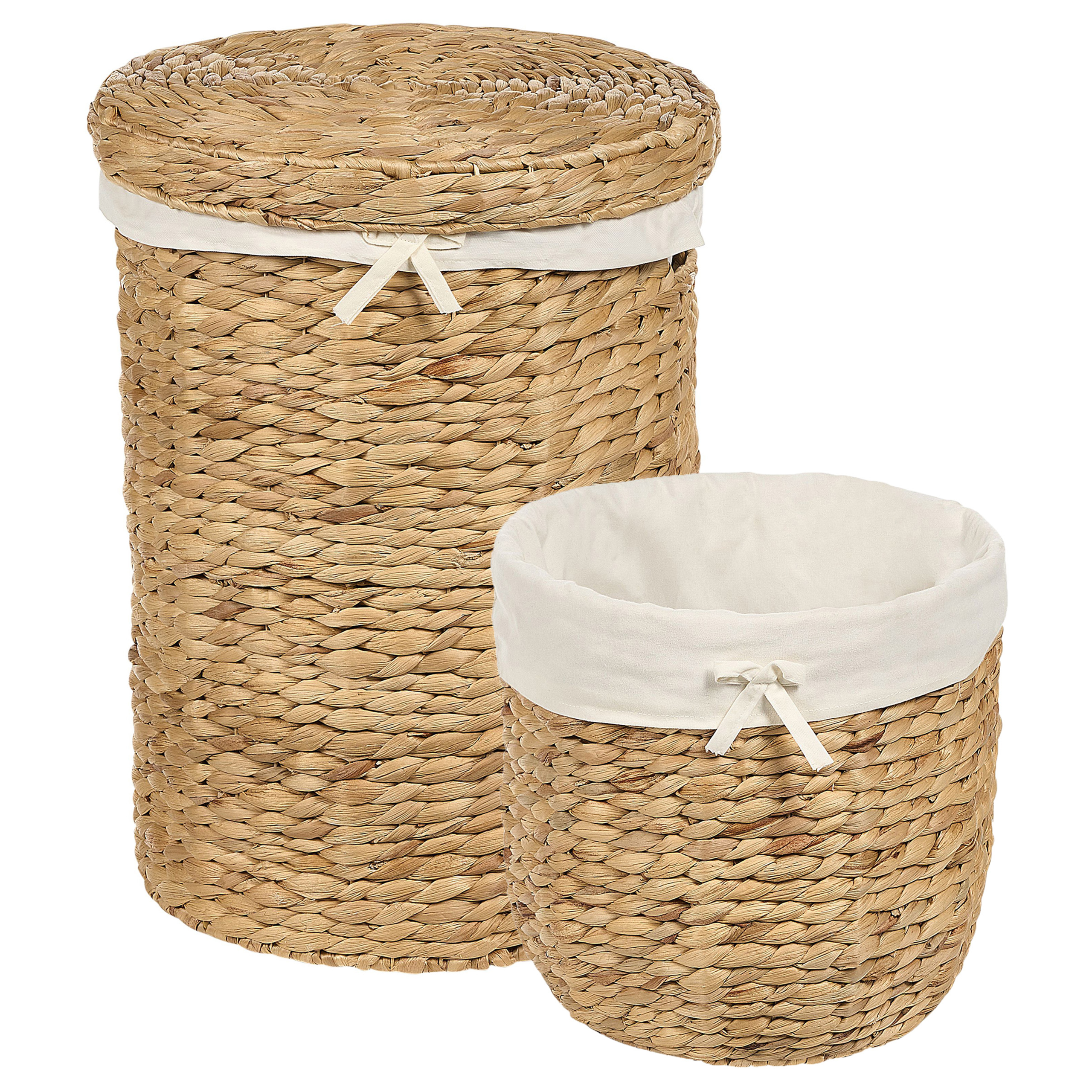 Set med 2 korgar DANANG Korg Naturlig 31/61 L