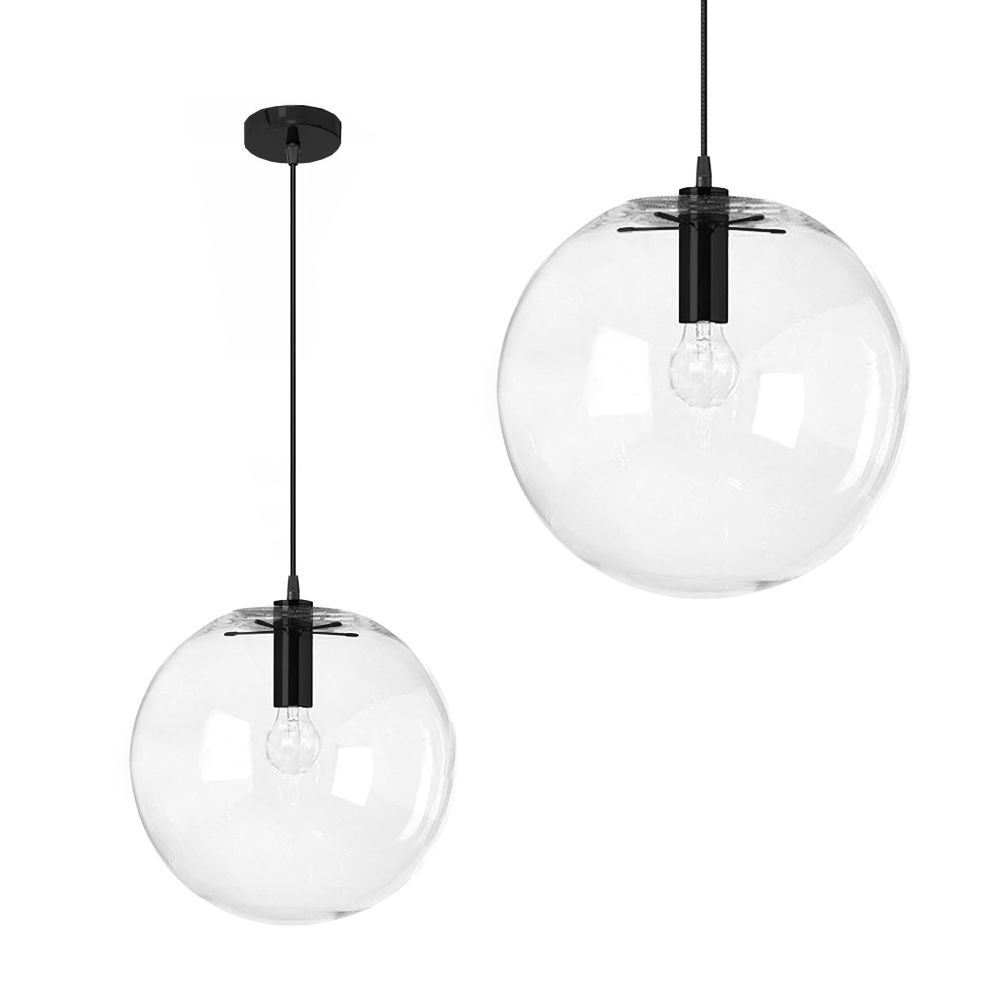 TOOLIGHT hängande taklampa APP308-1CP LASSI 30CM Svart 30x30x30cm