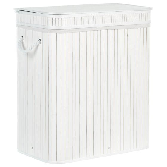 Tvättkorg KALTHOTA Bambu Vit 100 L