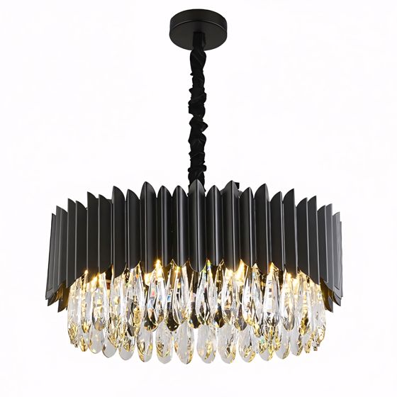 TOOLIGHT hängande taklampa APP1657-8CP 50cm Svart 48x48x4cm