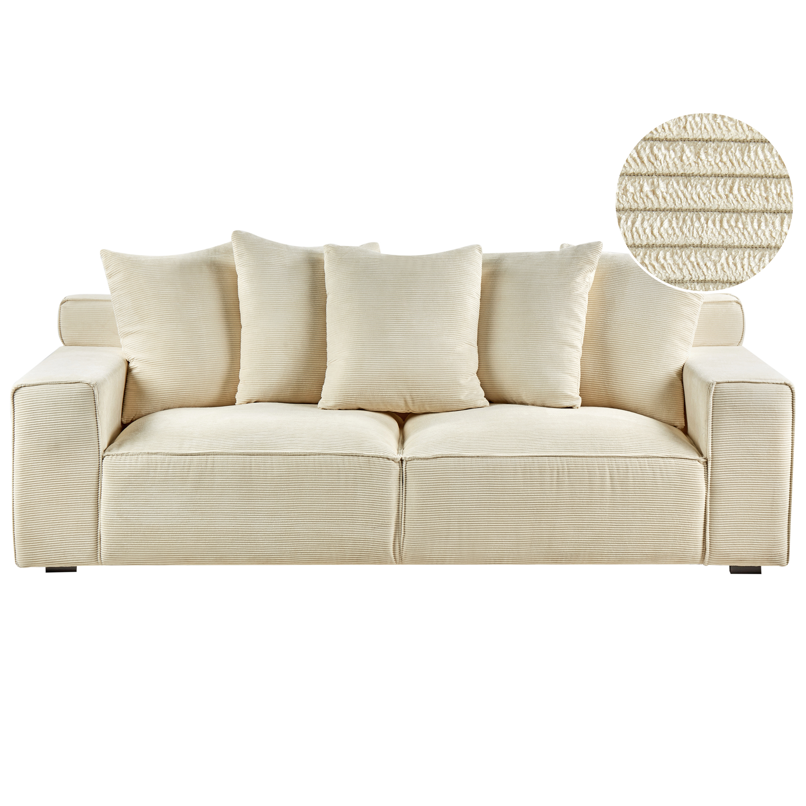 Soffa 3-sits VISKAN Manchester Ljusbeige