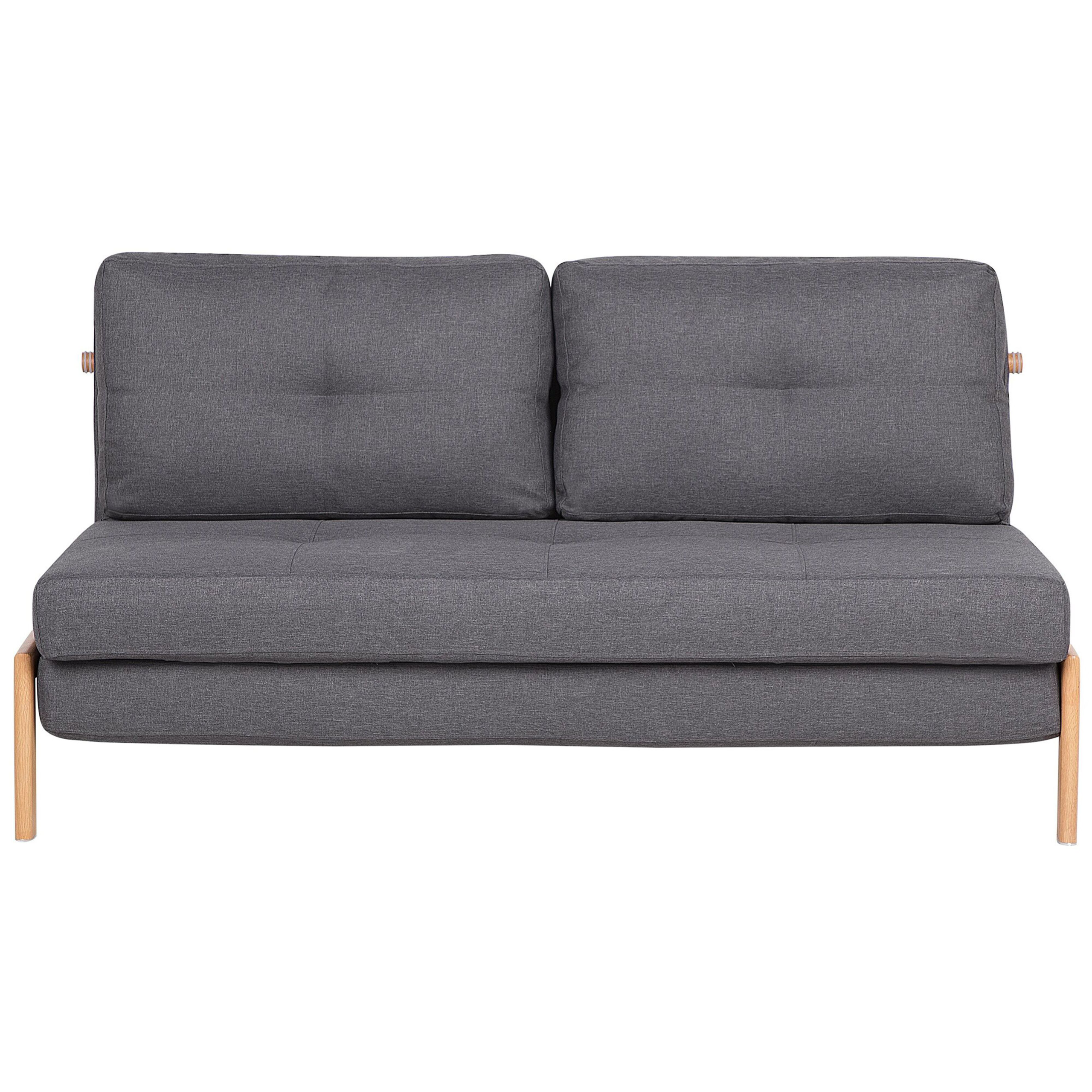 Bäddsoffa 2-sits EDLAND Mörkgrå