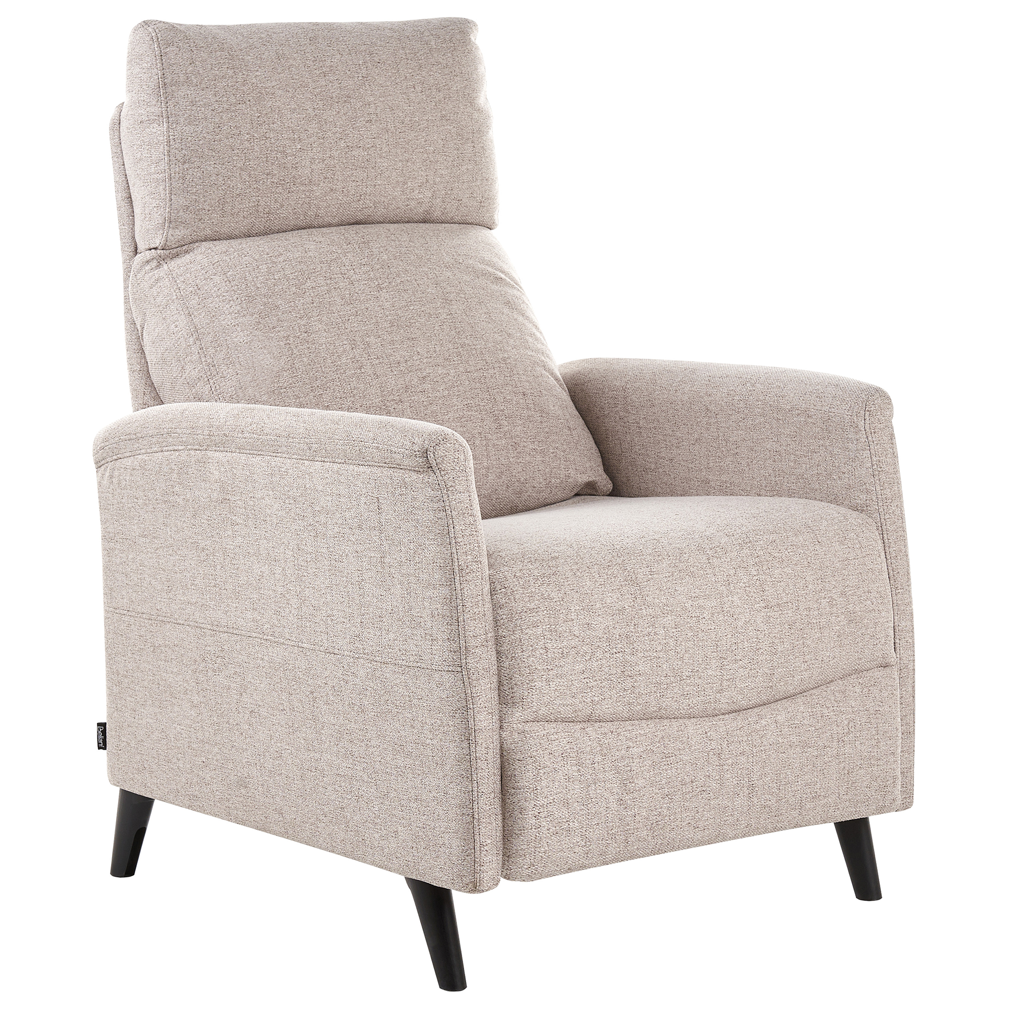 Reclinerfåtölj SELVIK Inklusive fotstöd Beige