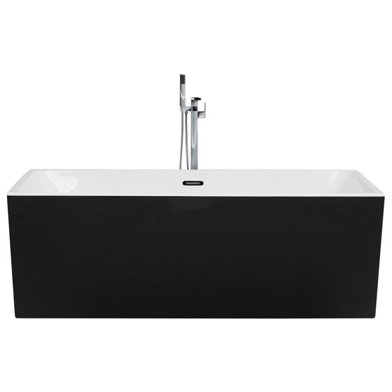 Fristående badkar RIOS 1700 x 800 mm Svart