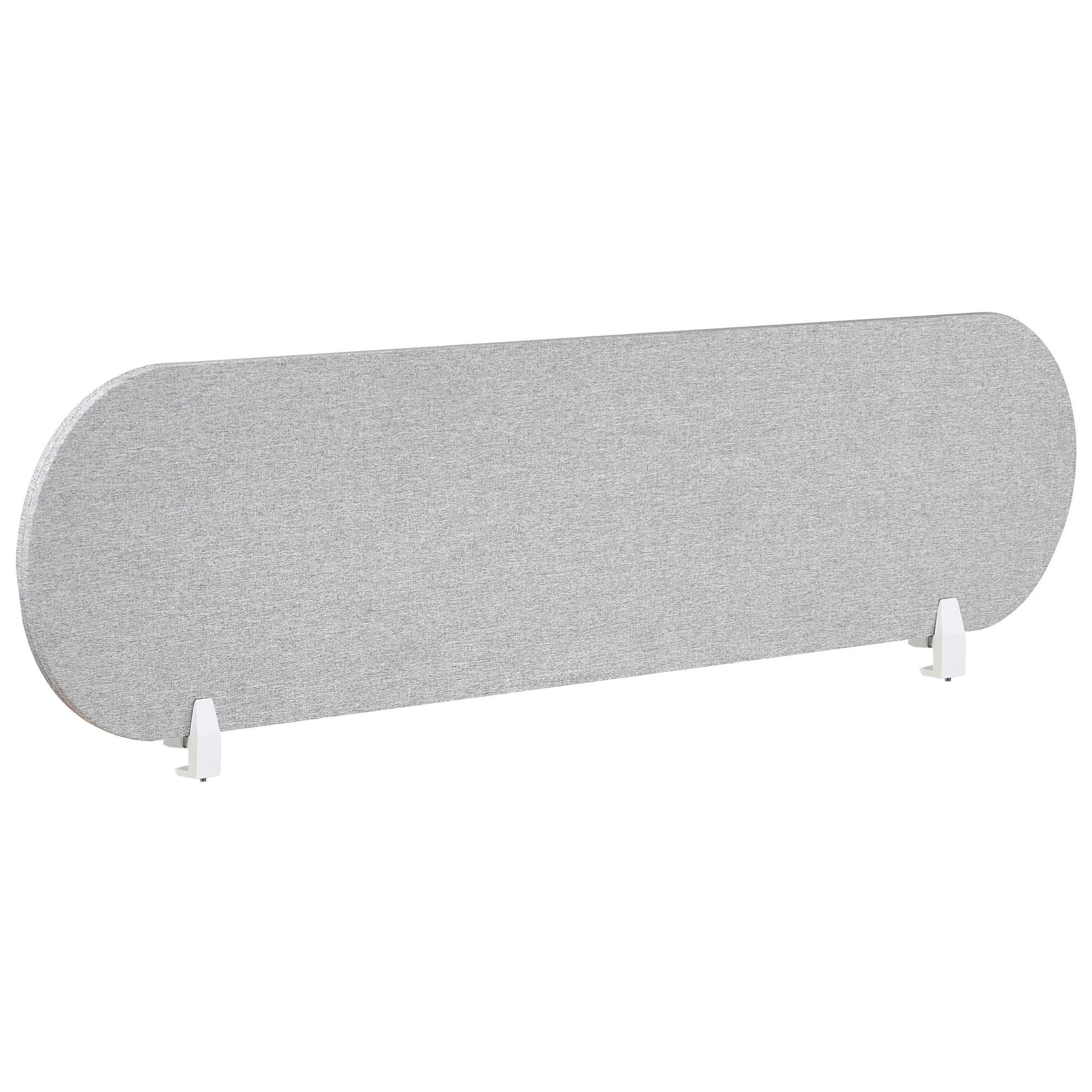 Skiljevägg för skrivbord SPARKY 160 x 40 cm Ljusgrå