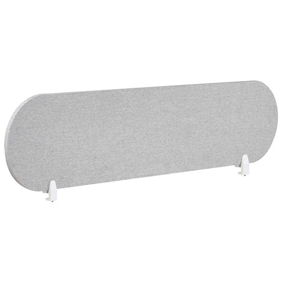 Skiljevägg för skrivbord SPARKY 160 x 40 cm Ljusgrå