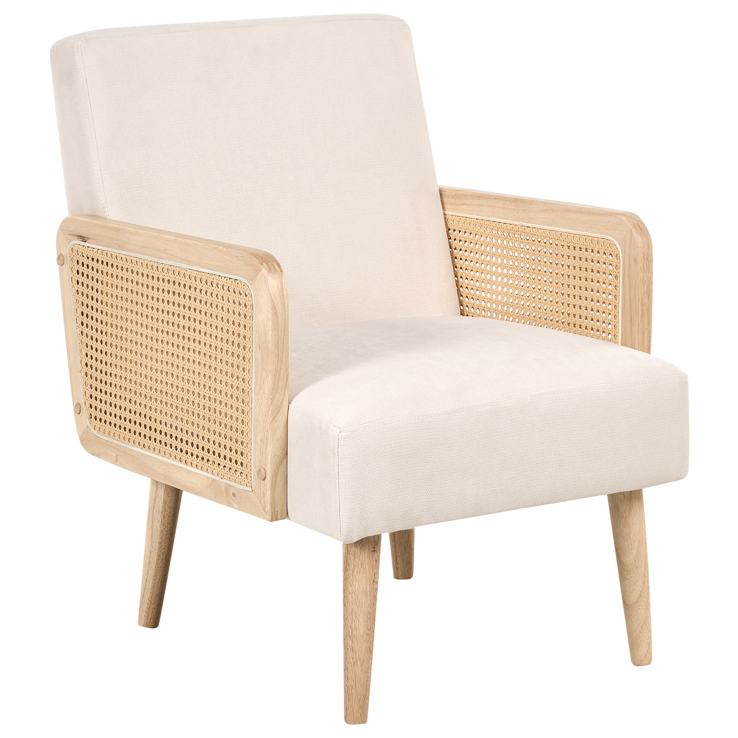 Fåtölj HOJBY Ljusbeige