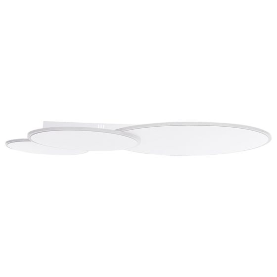 LED-taklampa GABRIK med dimmer Metall Vit