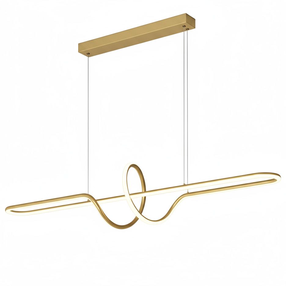 TOOLIGHT hängande taklampa LHJ038-CP LED Guld 20x20x118cm