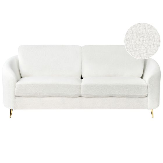 Soffa 3-sits TROSA Bouclé Vit