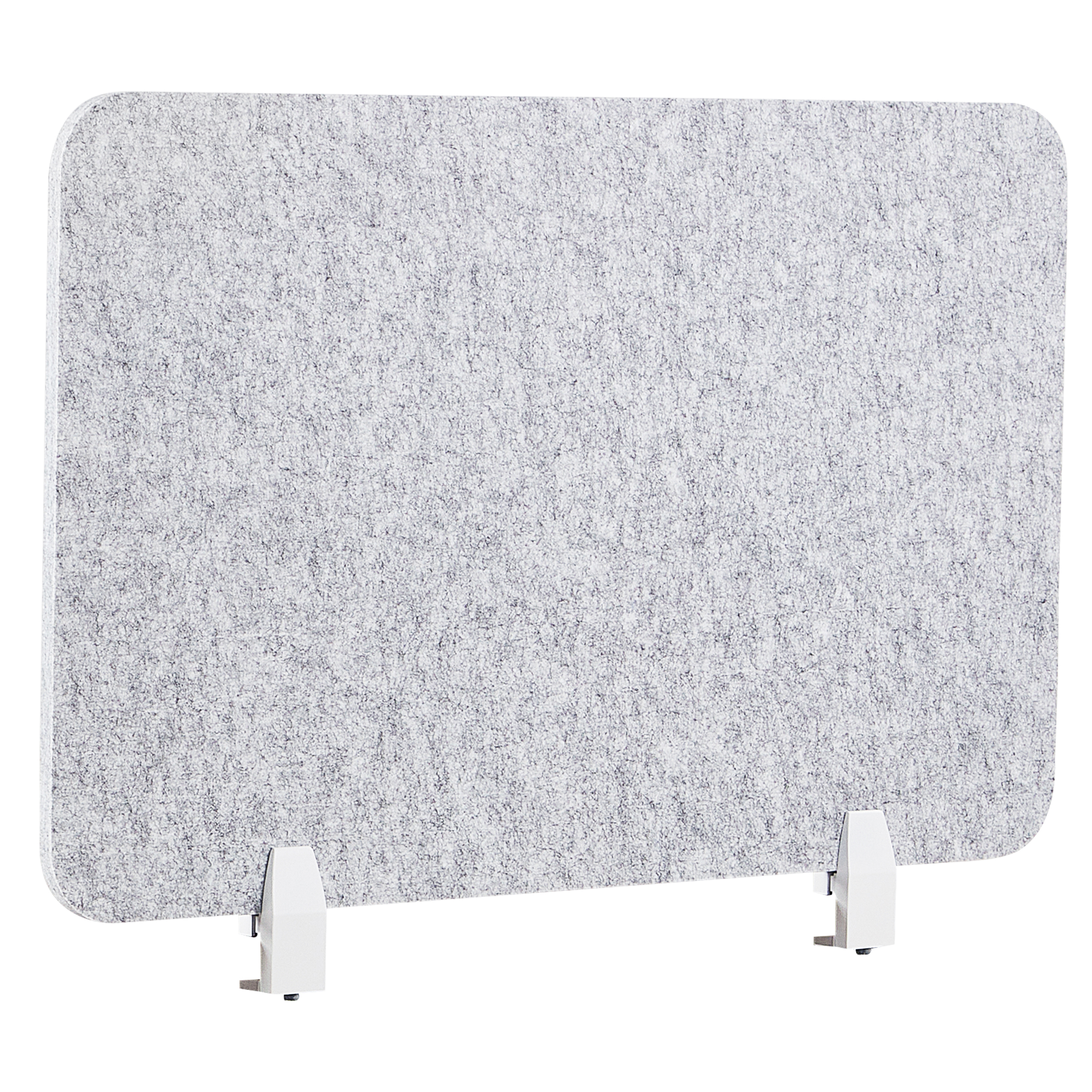 Skiljevägg för skrivbord SPLIT 80 x 50 cm Grå