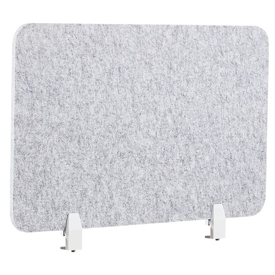 Skiljevägg för skrivbord SPLIT 80 x 50 cm Grå