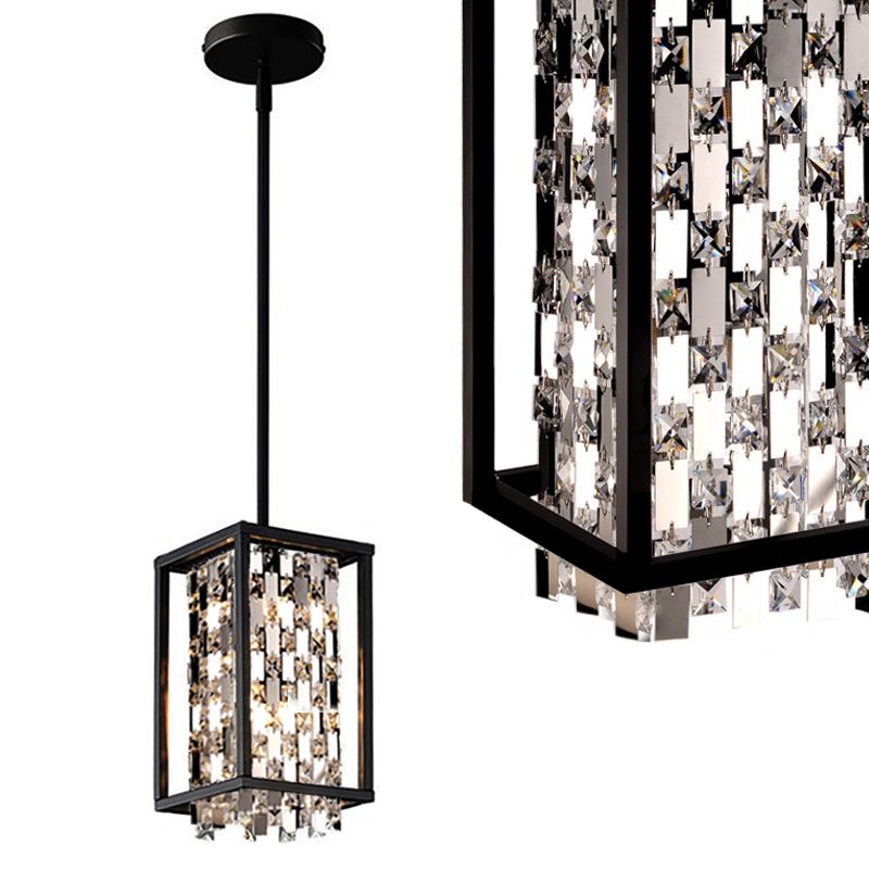 TOOLIGHT hängande taklampa APP1110-1CP Svart 84x16x30cm