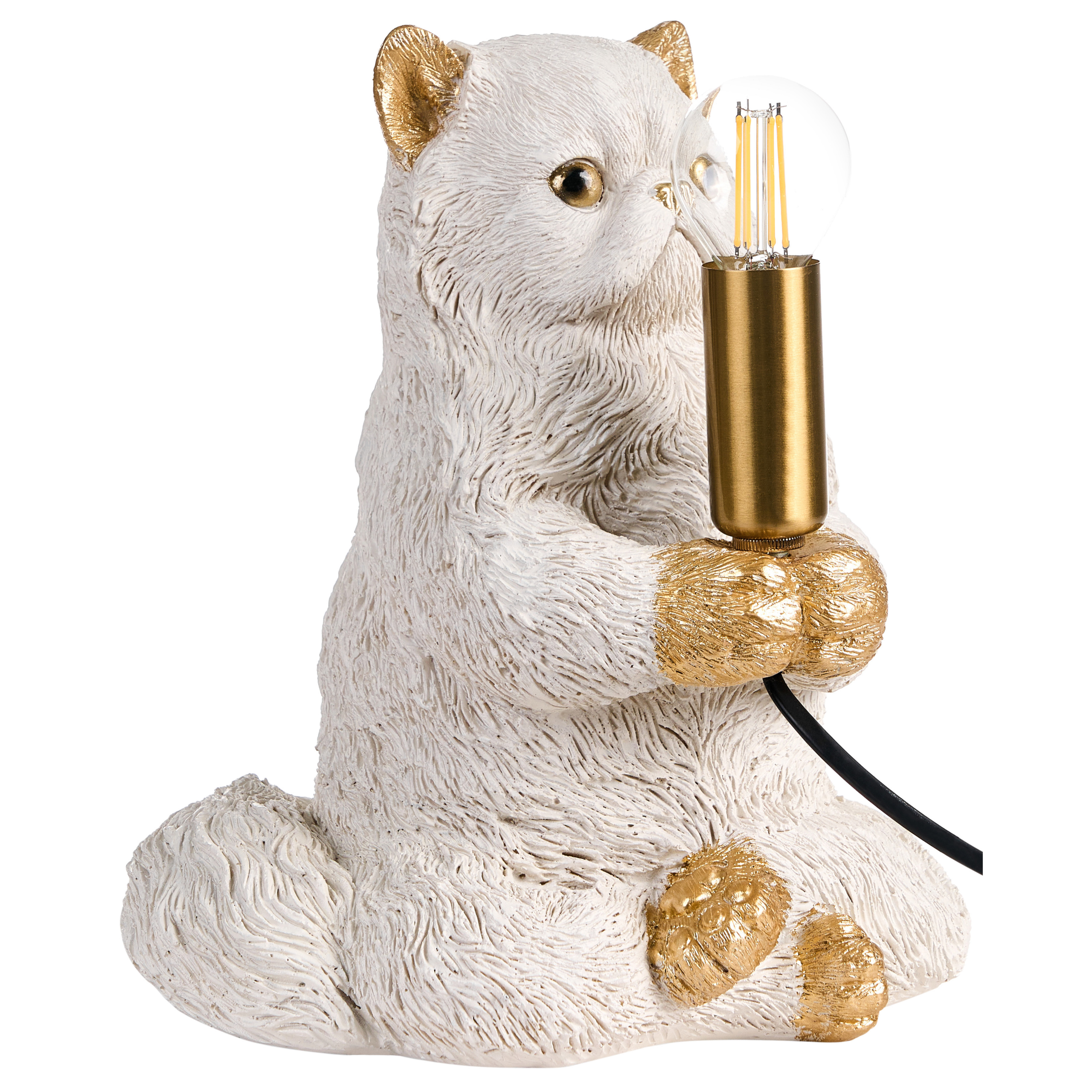 Bordslampa Katt YOKO Vit