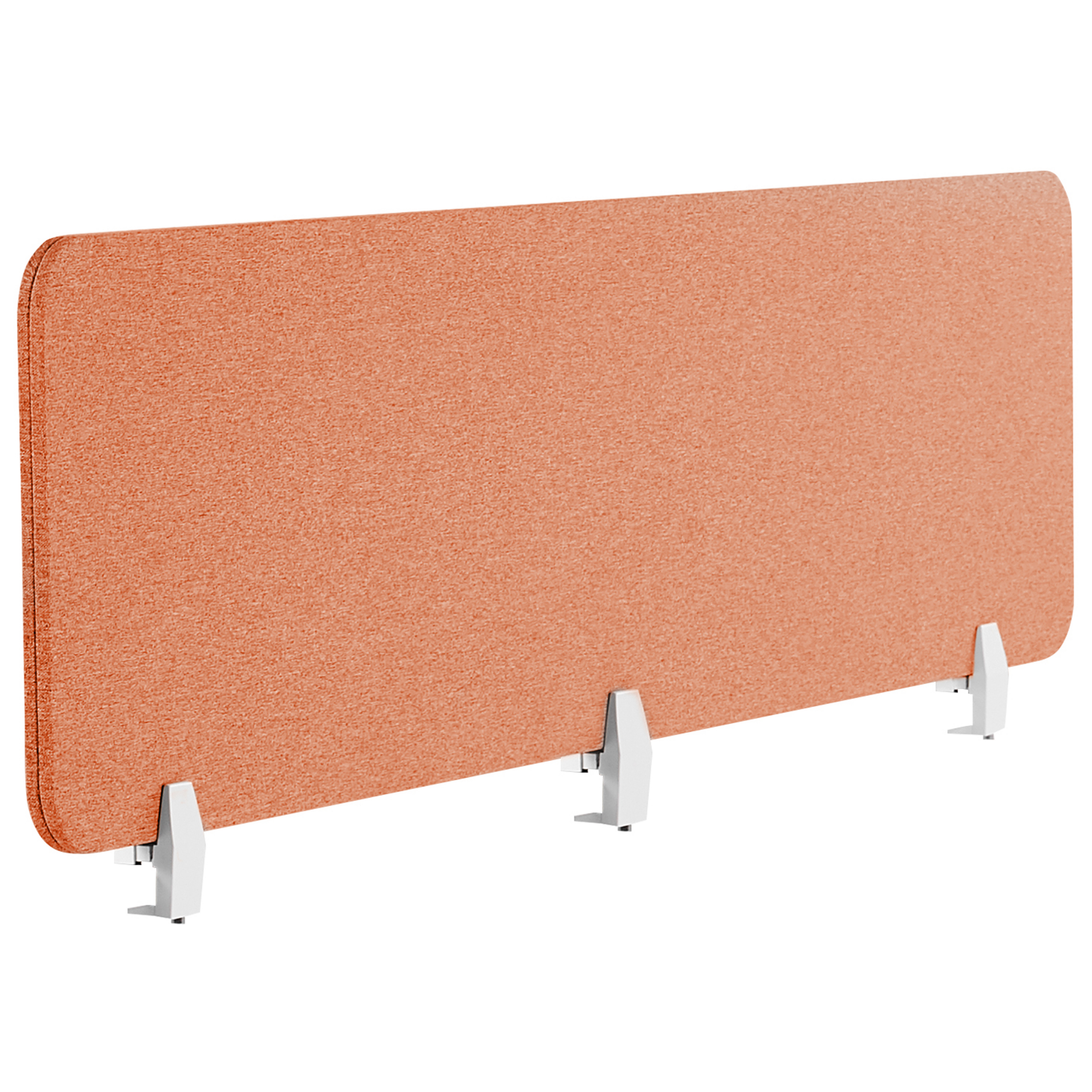 Skiljevägg för skrivbord WALLY 180 x 40 cm Ljusröd