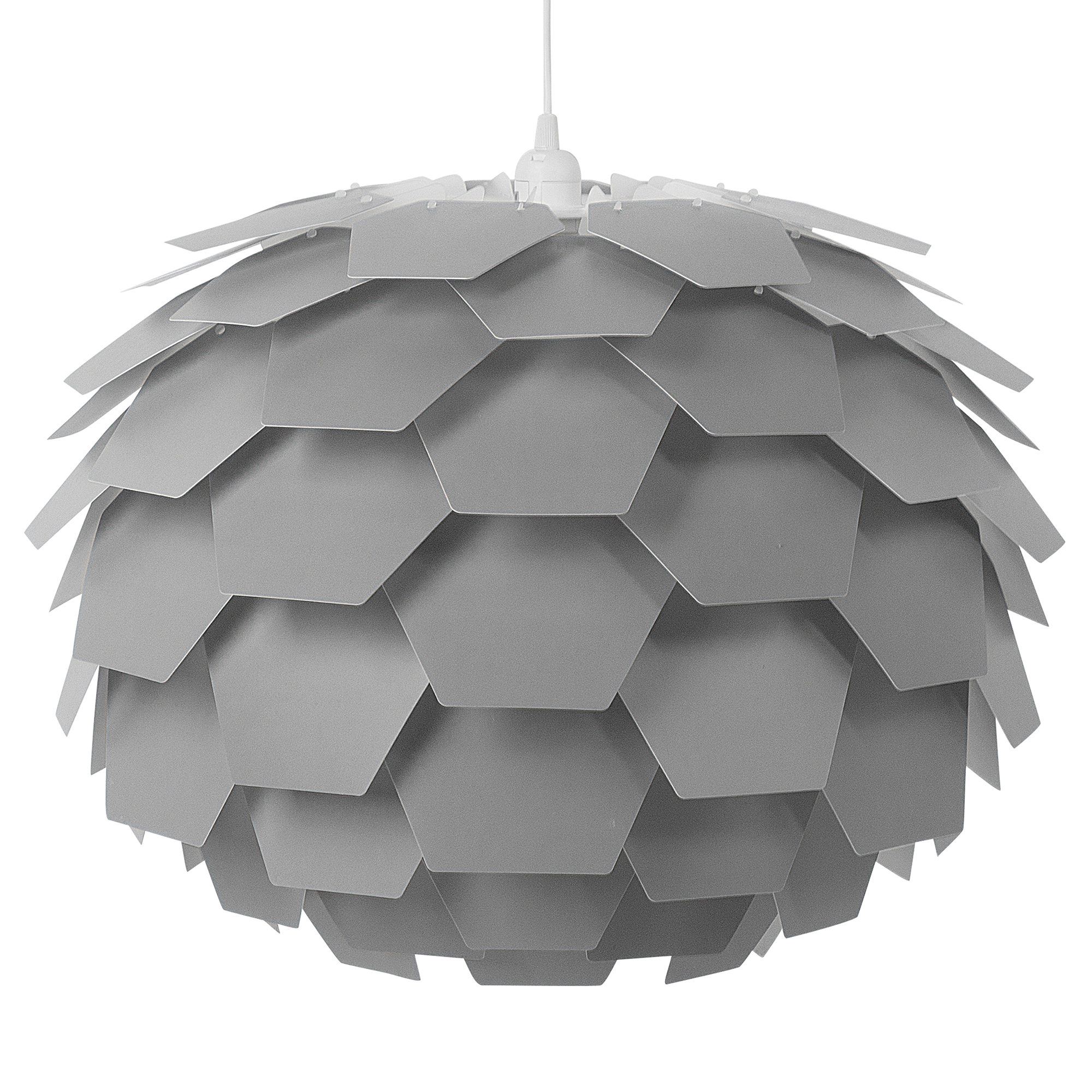Pendellampa SEGRE L Grå